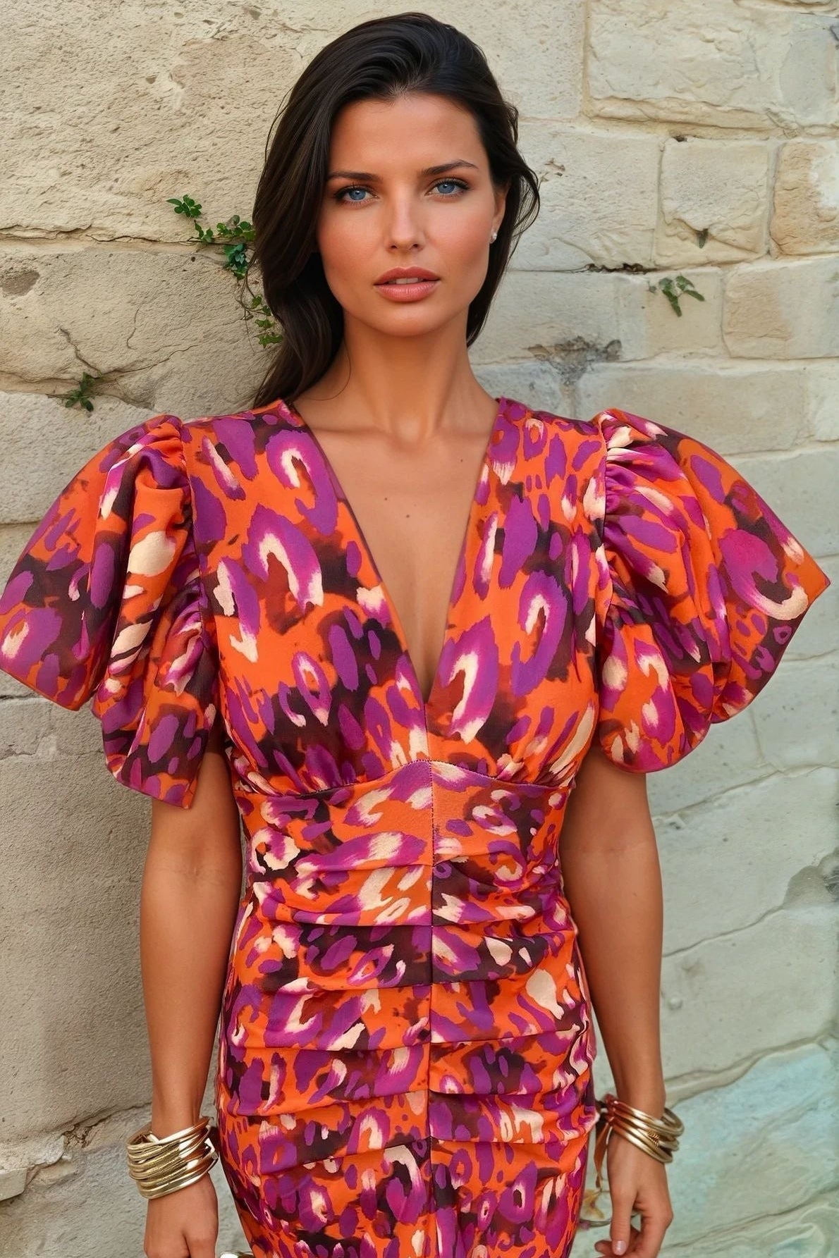 TORÁ | Kuviollinen design-mekko