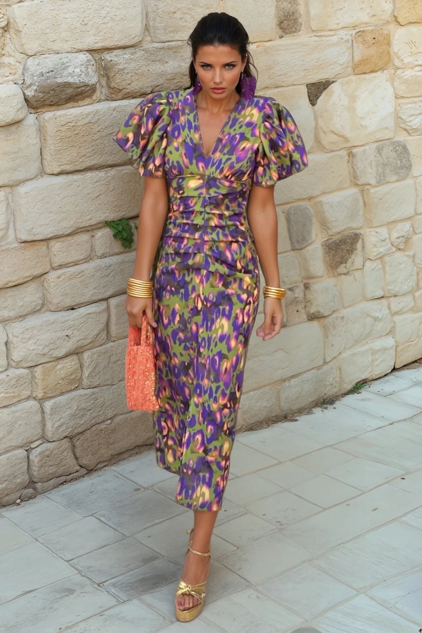TORÁ | Kuviollinen design-mekko