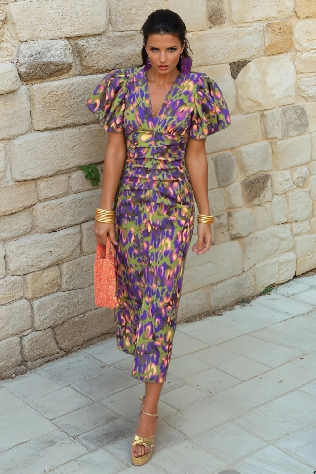 TORÁ | Kuviollinen design-mekko