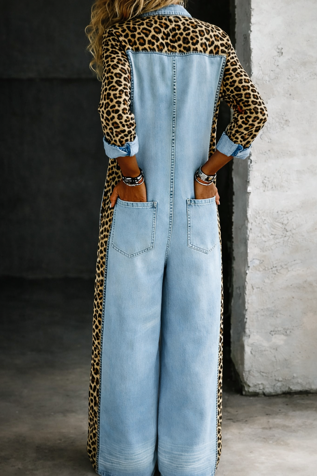 Chiara - Kokonaisuus Pehmeää Denim-kangasta