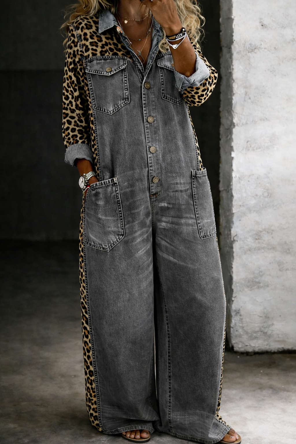 Chiara - Kokonaisuus Pehmeää Denim-kangasta