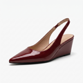Elena | Tyylikkäät Slingback-kiilakorkokengät