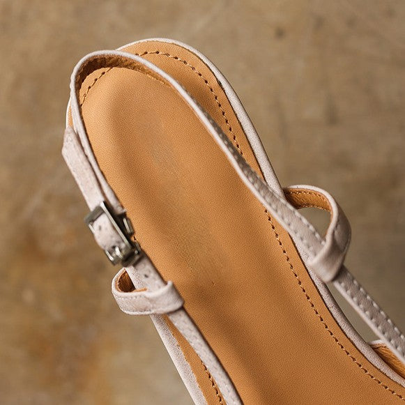 Serelle | Nahkaiset slingback-korot