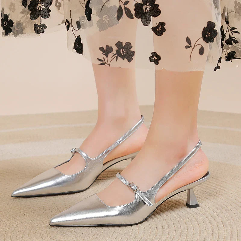 Estela | Kitten heel -slingback-kengät
