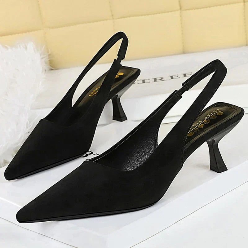 Brenda | Tacones Clásicos Punta Fina
