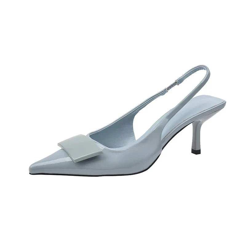Ana | Kitten-korkoiset Slingback-kengät Toimistoon