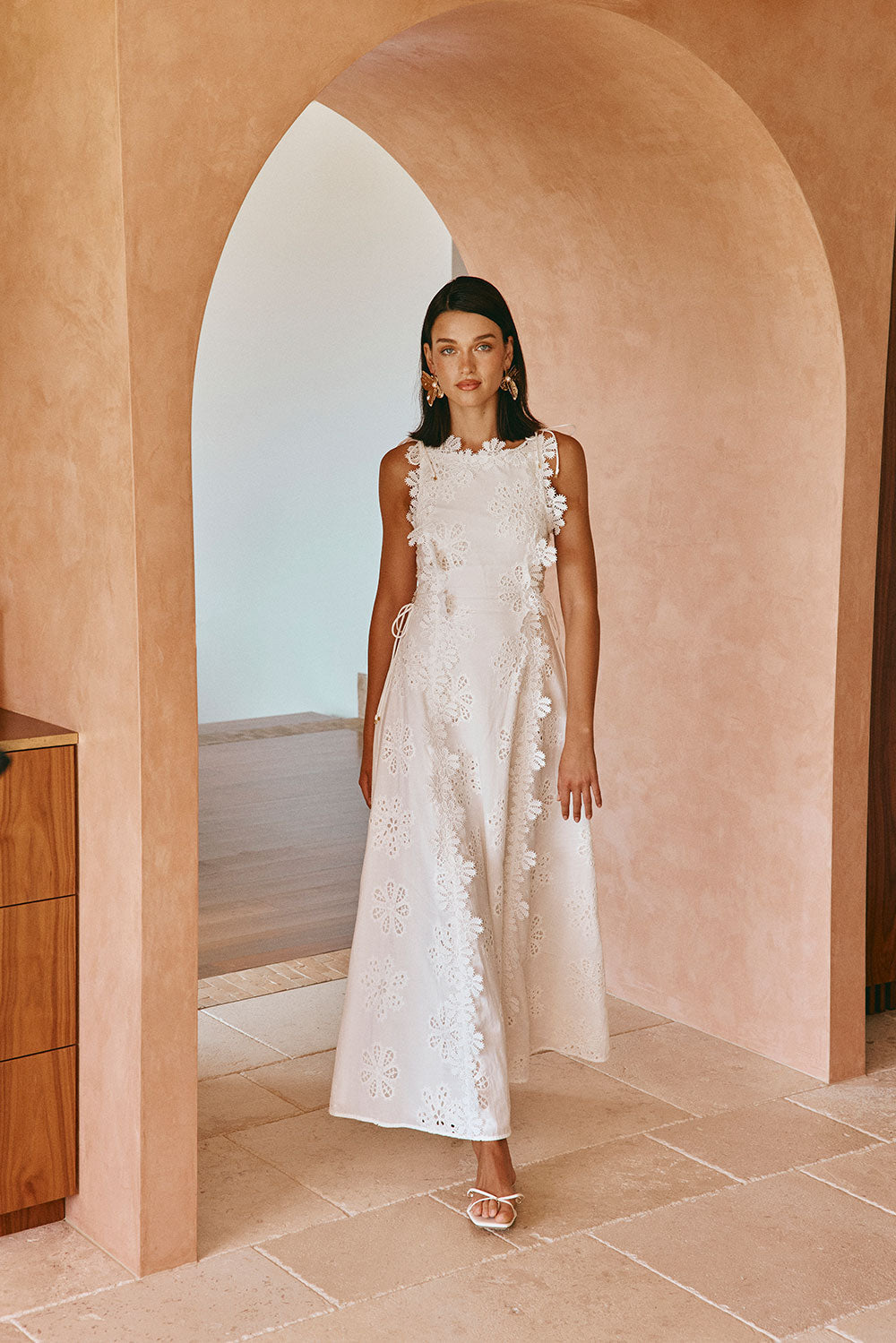 LORENA | Kuviollinen designer-mekko