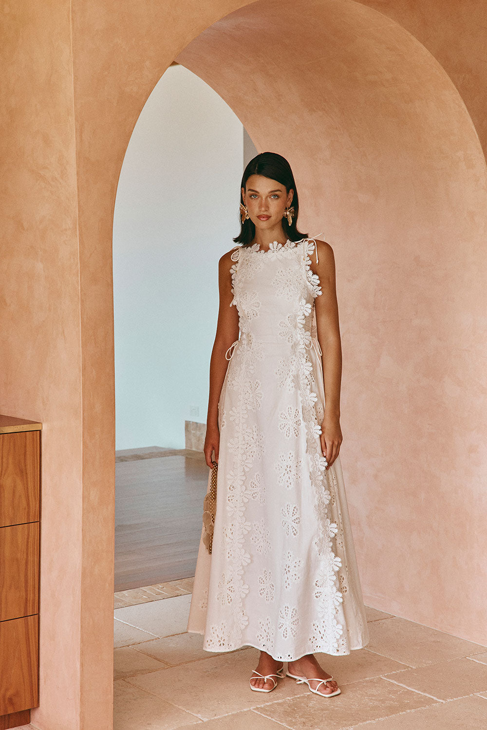 LORENA | Kuviollinen designer-mekko