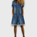 Vittoria – Lyhyet vintage-denimhaalarit