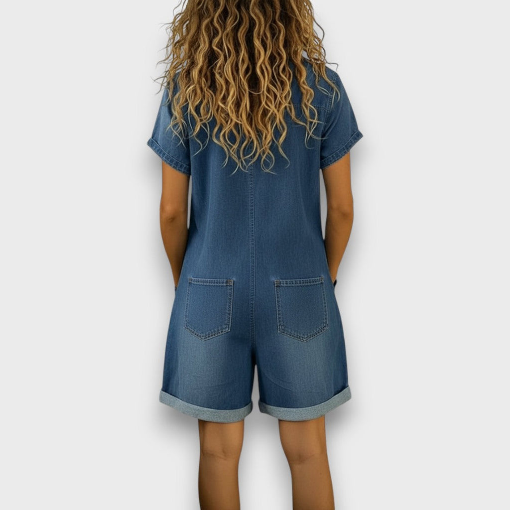 Vittoria – Lyhyet vintage-denimhaalarit